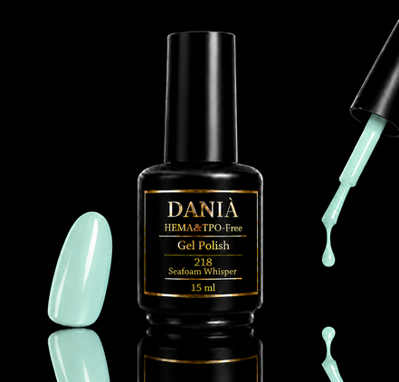218 Seafoam Whisper | Gel Polish HEMA & TPO Free 15ml