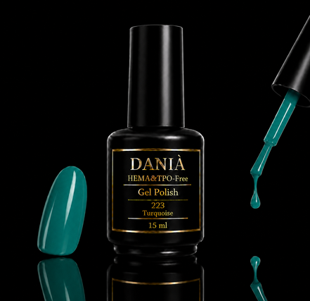 DANIÀ Gel Polish 223 Turquoise 15 ml