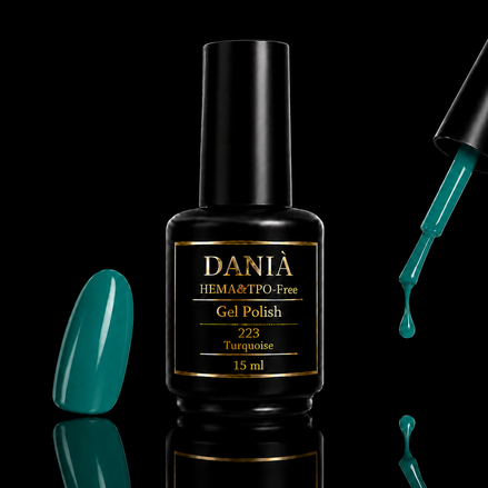 DANIÀ Gel Polish 223 Turquoise 15 ml
