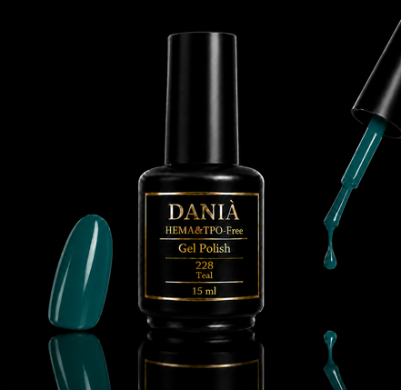 DANIÀ Gel Polish 228 Teal 15 ml
