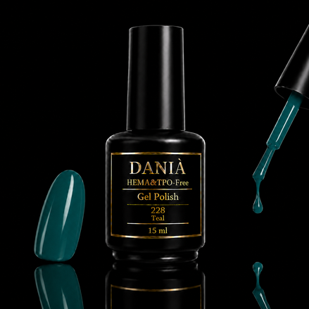 DANIÀ Gel Polish 228 Teal 15 ml