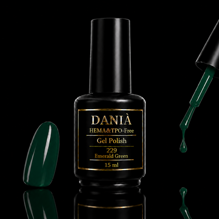 DANIÀ Gel Polish 229 Emerald Green 15 ml