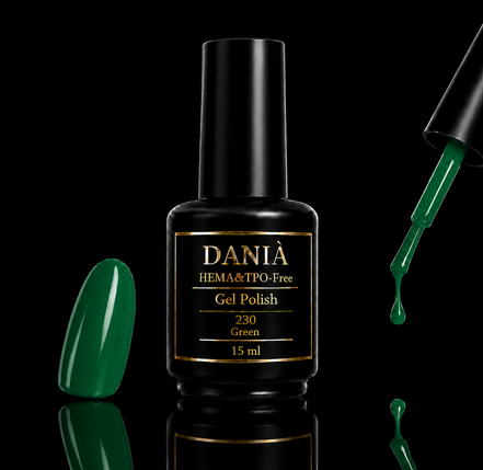 DANIÀ Gel Polish 230 Green 15 ml