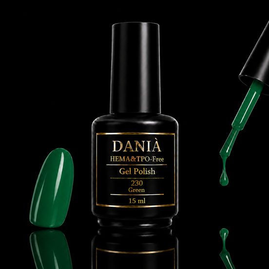 DANIÀ Gel Polish 230 Green 15 ml