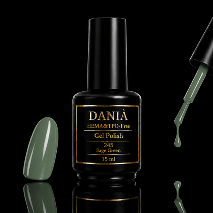DANIÀ Gel Polish 245 Sage Green 15 ml
