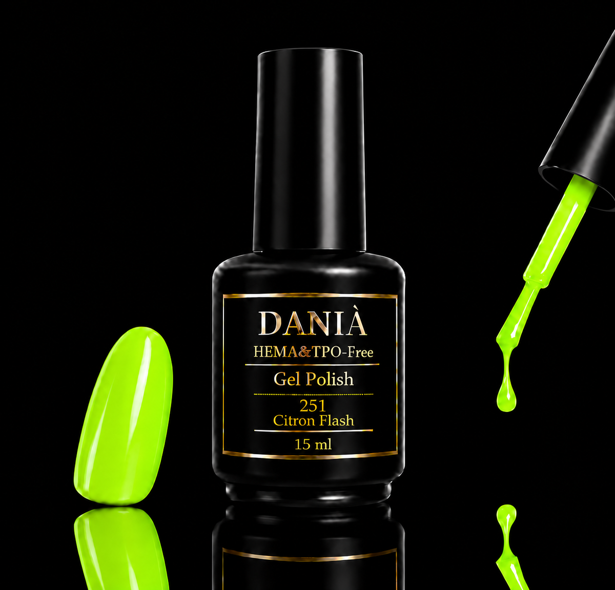 251 Citron Flash | Gel Polish HEMA & TPO Free 15ml