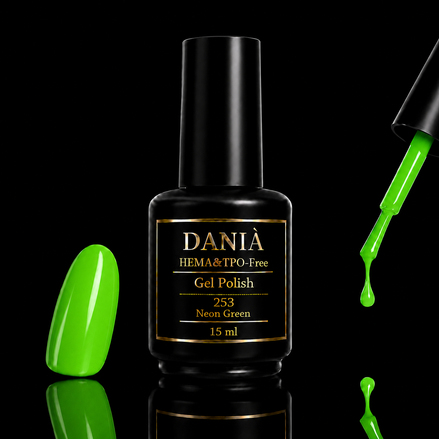 DANIÀ Gel Polish 253 Neon Green 15 ml