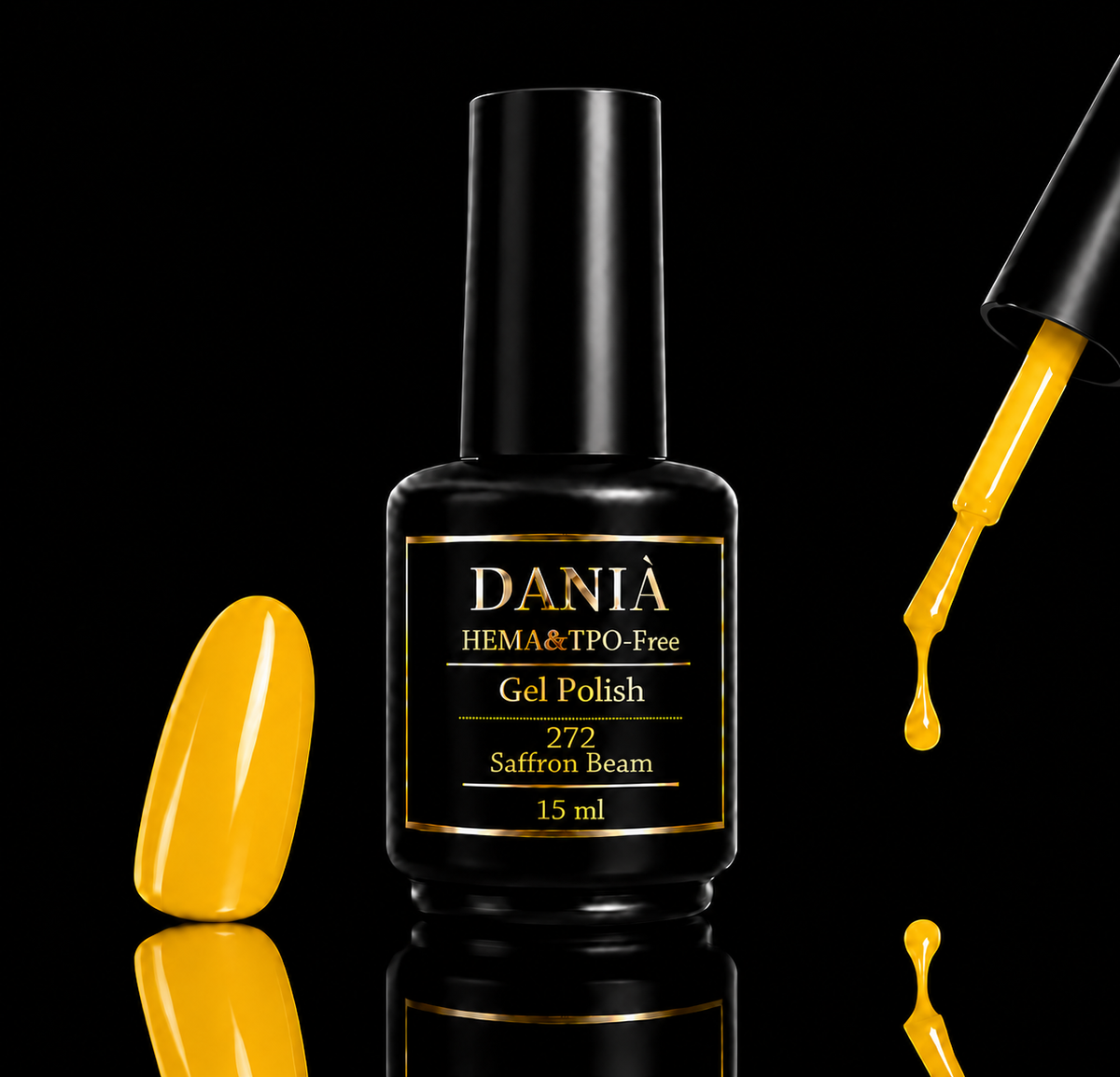 272 Saffron Beam | Gel Polish HEMA & TPO Free 15ml