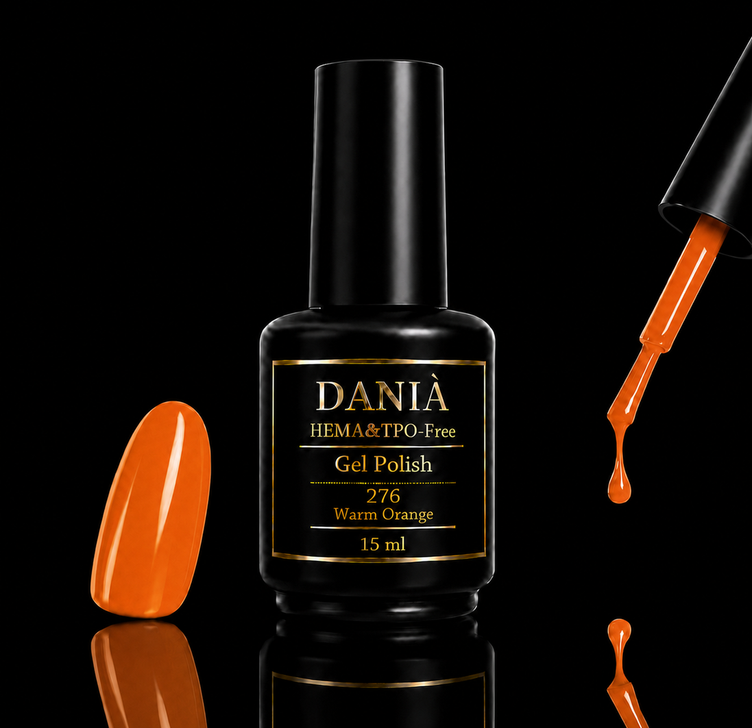DANIÀ Gel Polish 276 Warm Orange 15 ml