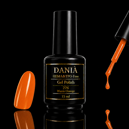 DANIÀ Gel Polish 276 Warm Orange 15 ml