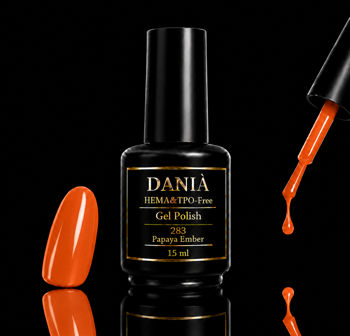 283 Papaya Ember | Gel Polish HEMA & TPO Free 15ml