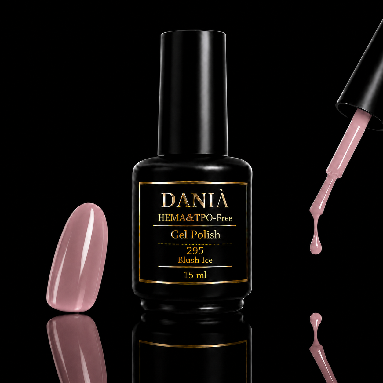 DANIÀ Gel Polish 295 Blush Ice 15 ml