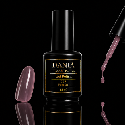 DANIÀ Gel Polish 297 Rose Ice 15 ml