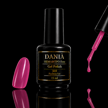 DANIÀ Gel Polish 303 Fuchsia Ice 15 ml