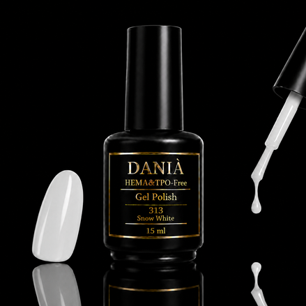 DANIÀ Gel Polish 313 Snow White 15 ml