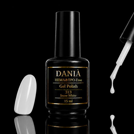 DANIÀ Gel Polish 313 Snow White 15 ml