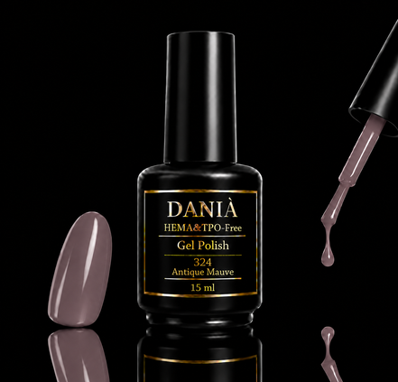 324 Antique Mauve | Gel Polish HEMA & TPO Free 15ml
