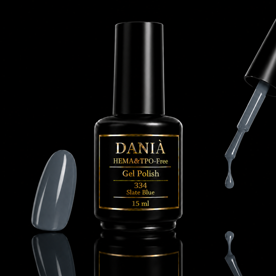 DANIÀ Gel Polish 334 Slate Blue 15 ml