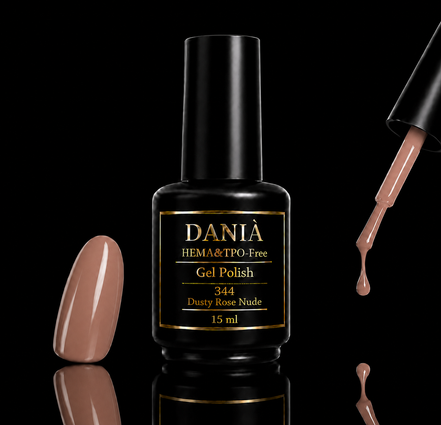 DANIÀ Gel Polish 344 Dusty Rose Nude 15 ml