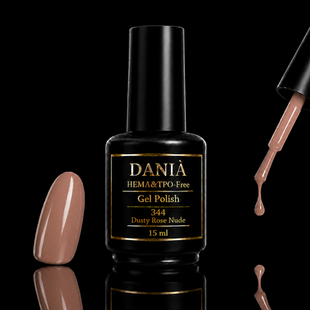 DANIÀ Gel Polish 344 Dusty Rose Nude 15 ml