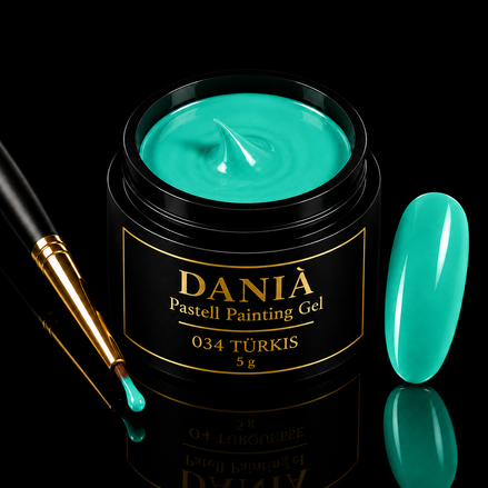 DANIÀ 034 Türkis Pastell Painting Gel 5g