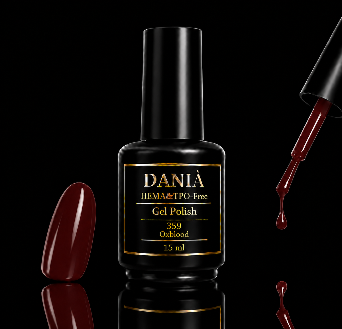 359 Oxblood | Gel Polish HEMA & TPO Free 15ml