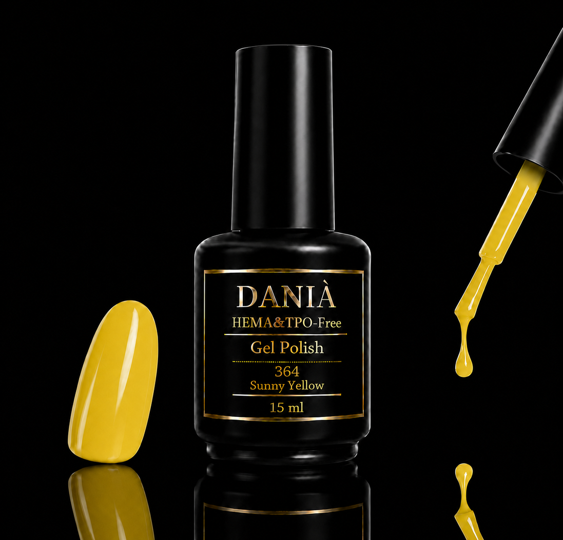 DANIÀ Gel Polish 364 Sunny Yellow 15 ml