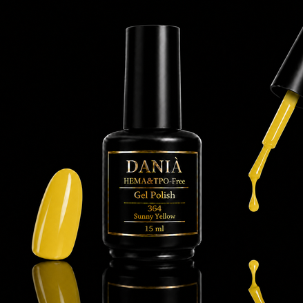 DANIÀ Gel Polish 364 Sunny Yellow 15 ml