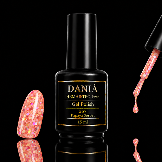 367 Papaya Sorbet | Gel Polish HEMA & TPO Free 15ml