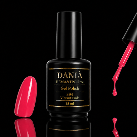 DANIÀ Gel Polish 394 Vibrant Pink 15 ml