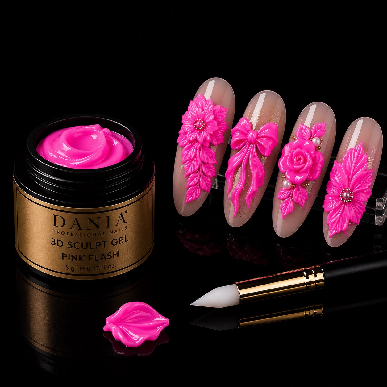 3D Sculpt Gel Pink Flash 5g