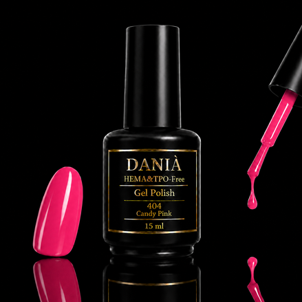 DANIÀ Gel Polish 404 Candy Pink 15 ml