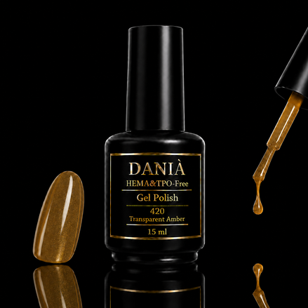 DANIÀ Gel Polish 420 Transparent Amber 15 ml