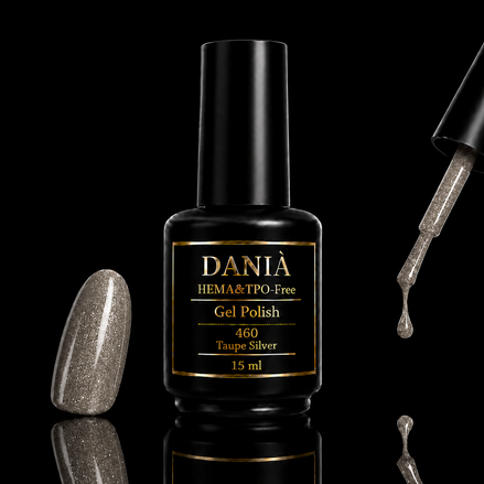 DANIÀ Gel Polish 460 Taupe Silver 15 ml