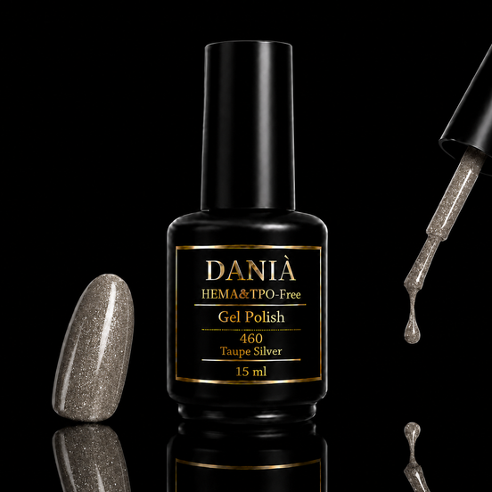 DANIÀ Gel Polish 460 Taupe Silver 15 ml