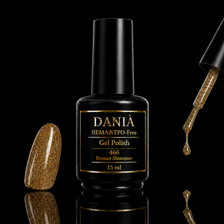 DANIÀ Gel Polish 466 Bronze Shimmer 15 ml