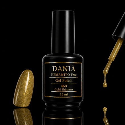 DANIÀ Gel Polish 468 Gold Shimmer 15 ml