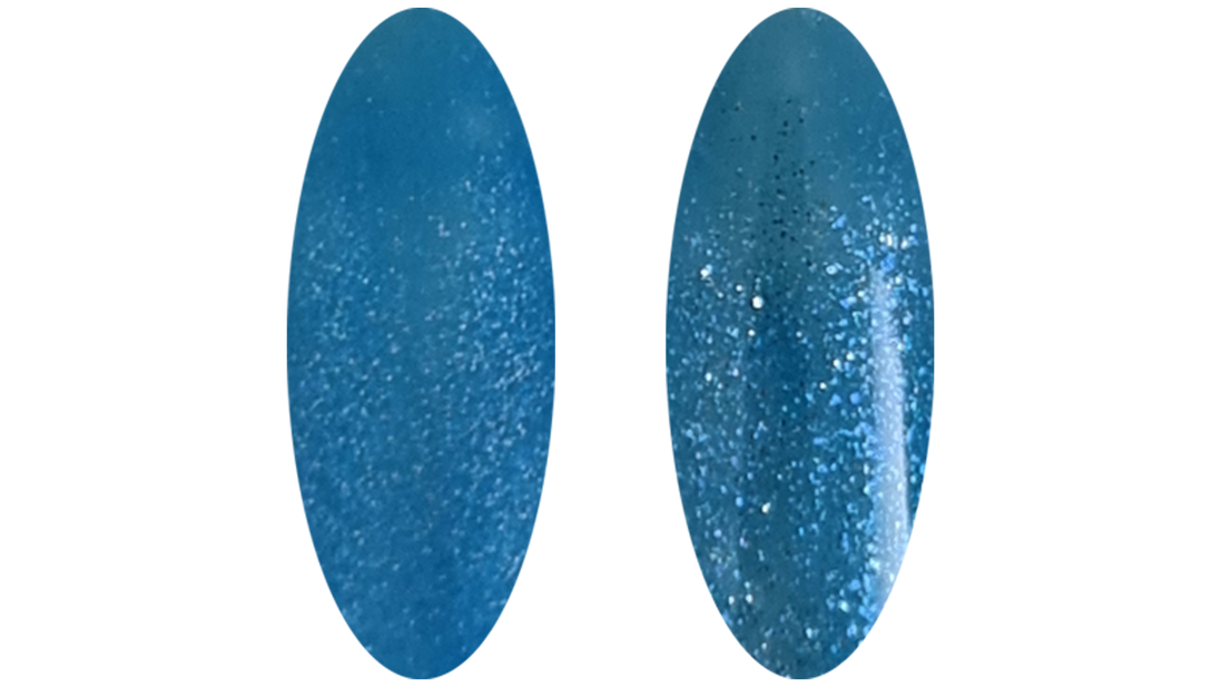 DS Nails 558 Saphire Glitter Soak off Gel Polish 15ml