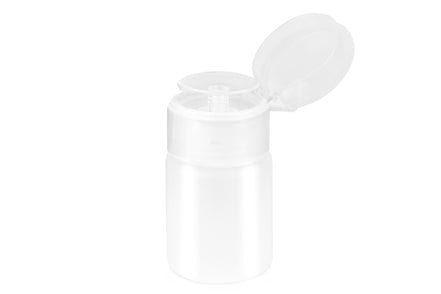 DS Nails Dispenser leer 60ml Weiß-Transparent