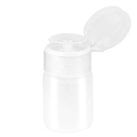 DS Nails Dispenser leer 60ml Weiß-Transparent