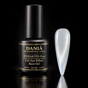 DANIÀ Cat Eye Effect Base Gel Diamant 15 ml – Transparent Magnet Gel