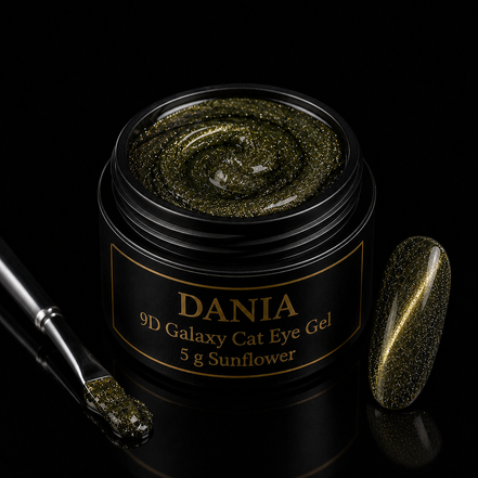 9D Galaxy Cat Eye Gel 5 g Sunflower