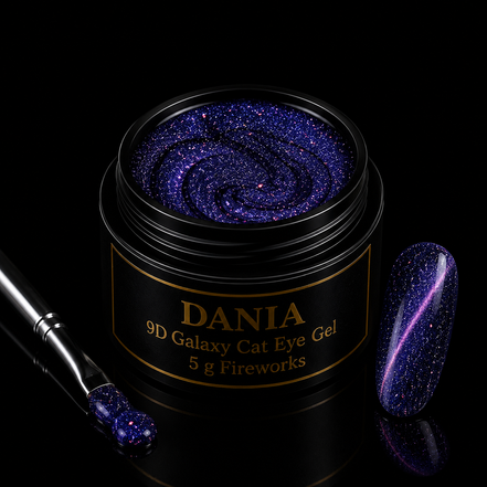 9D Galaxy Cat Eye Gel 5 g  Fireworks