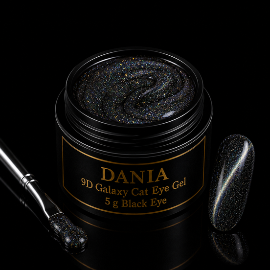 DANIÀ 9D Galaxy Cat Eye Gel Black Eye 5 g