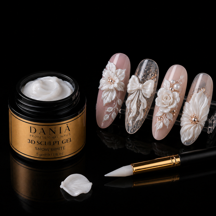 3D Sculpt Gel Snow White 5g