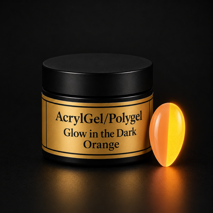 DANIÀ AcrylGel / Polygel Glow in the Dark Orange