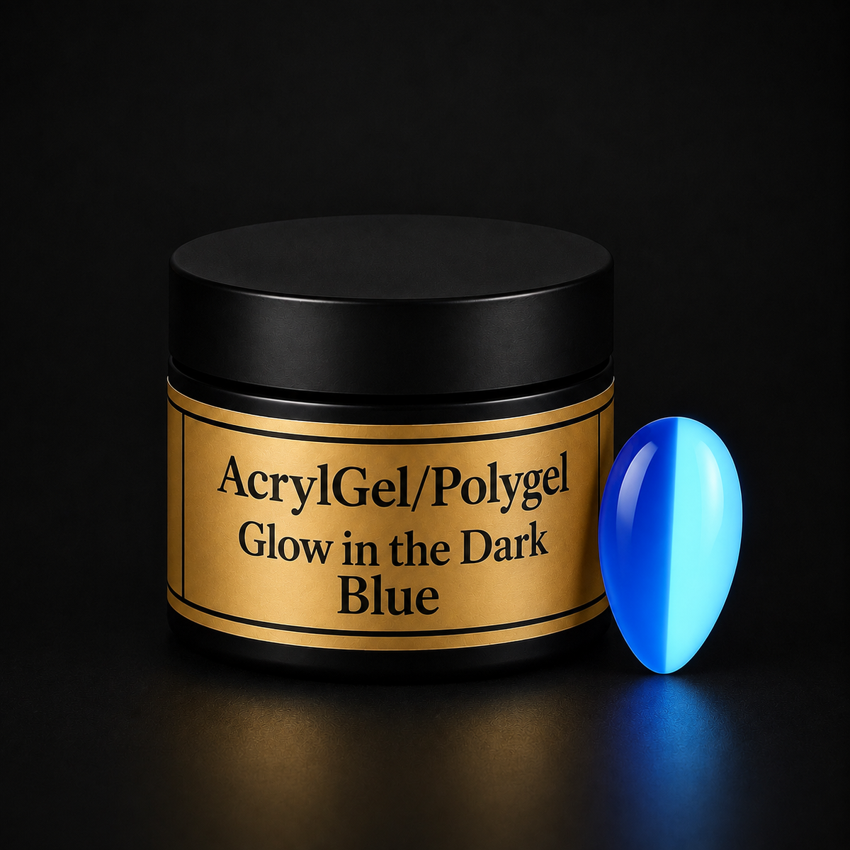 DANIÀ AcrylGel / Polygel Glow in the Dark Blue
