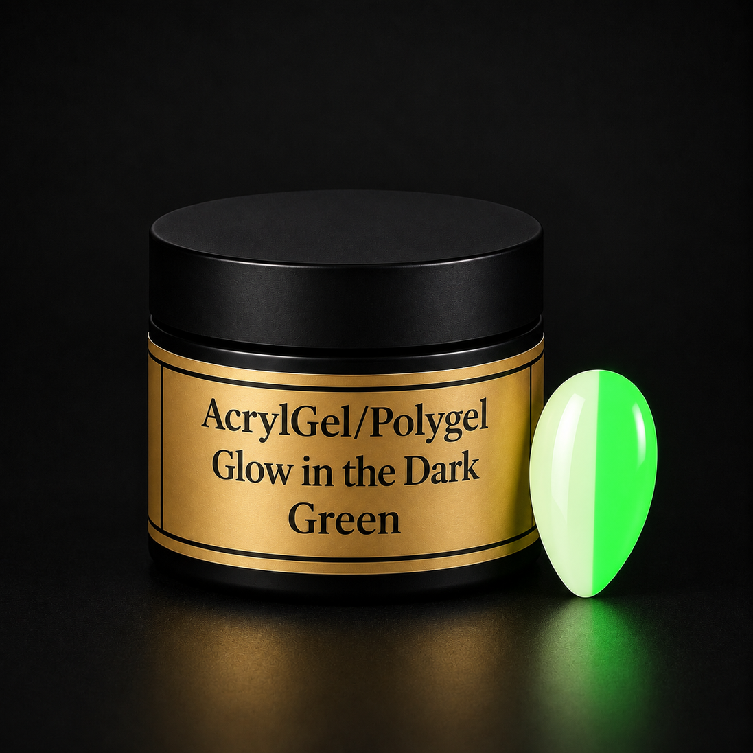 DANIÀ AcrylGel / Polygel Glow in the Dark Green
