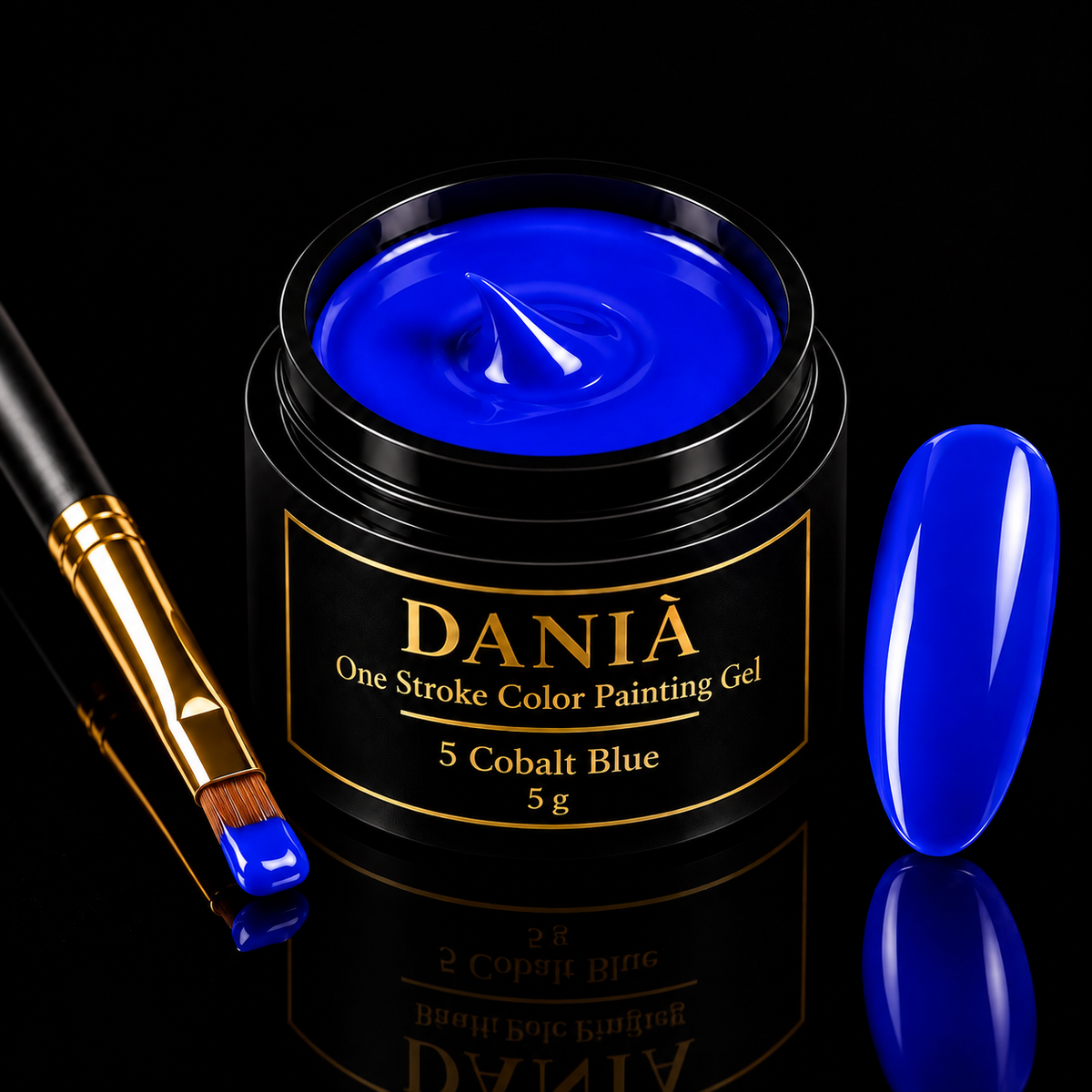 DANIÀ One Stroke Color Painting Gel 5 g – 5 Cobalt Blue