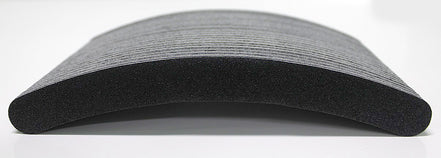 DS Nails Ergonomicfeile 100/180 Black 25er Pack